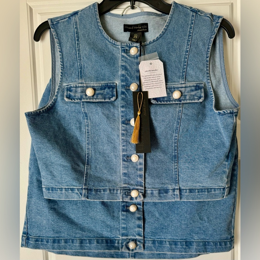 House of Harlow 1960 Denim Jean Outfit Set